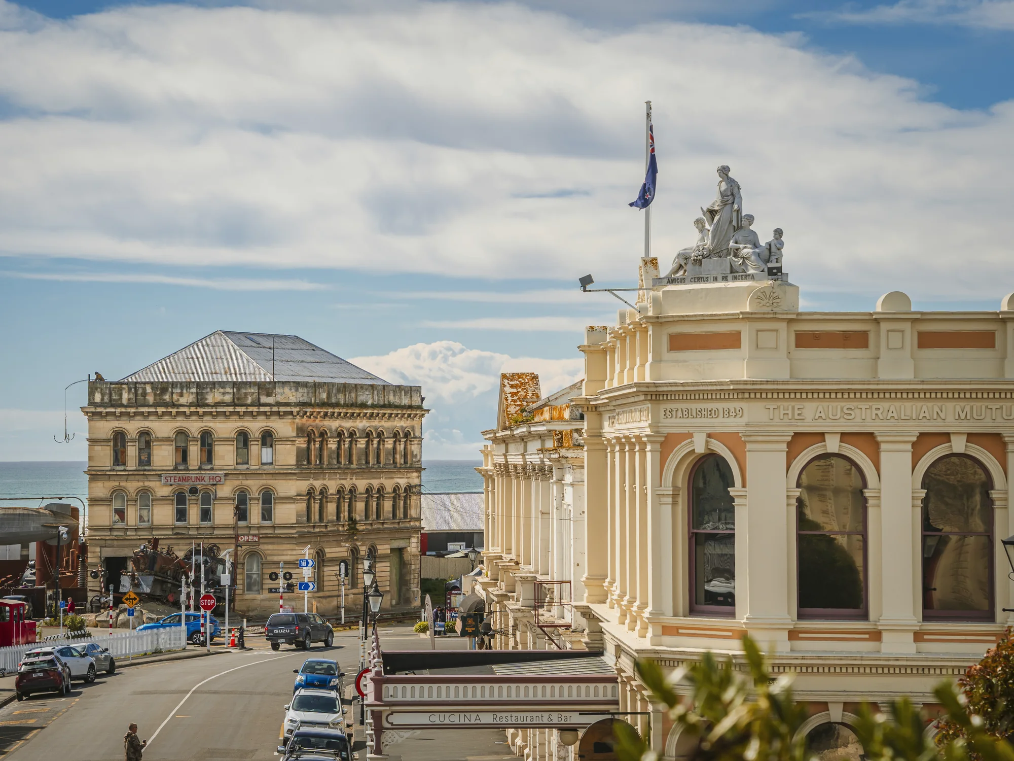 Oamaru’s Victorian Precinct and Steampunk HQ.