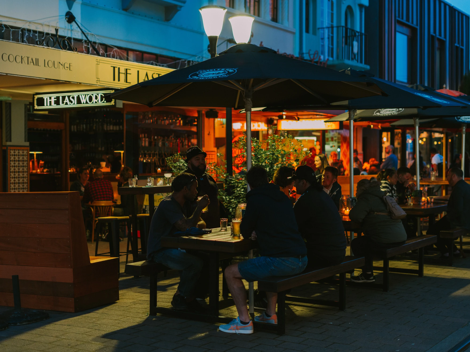 Christchurch evening streets