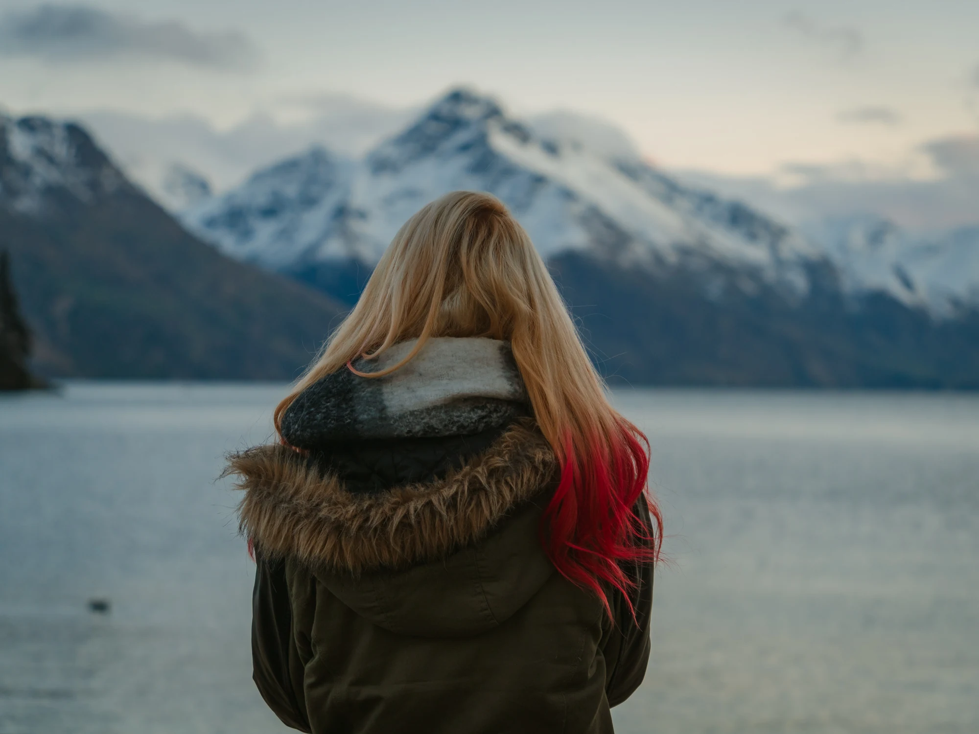 The Remarkables from Queenstown waterfront